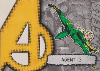 2012 Upper Deck Marvel Beginnings S2 - Avengers Die Cut #A-1 Agent 13 Front
