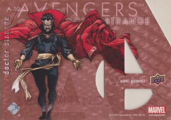 2012 Upper Deck Marvel Beginnings S2 - Avengers Die Cut #A-10 Doctor Strange Back