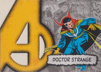 2012 Upper Deck Marvel Beginnings S2 - Avengers Die Cut #A-10 Doctor Strange Front