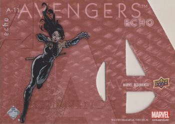 2012 Upper Deck Marvel Beginnings S2 - Avengers Die Cut #A-11 Echo Back