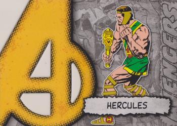 2012 Upper Deck Marvel Beginnings S2 - Avengers Die Cut #A-17 Hercules Front