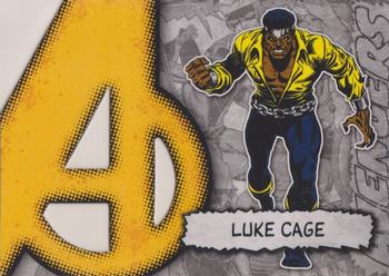 2012 Upper Deck Marvel Beginnings S2 - Avengers Die Cut #A-23 Luke Cage Front