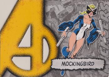 2012 Upper Deck Marvel Beginnings S2 - Avengers Die Cut #A-25 Mockingbird Front