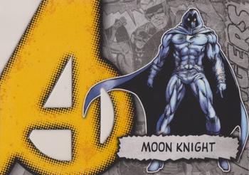 2012 Upper Deck Marvel Beginnings S2 - Avengers Die Cut #A-26 Moon Knight Front