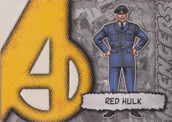 2012 Upper Deck Marvel Beginnings S2 - Avengers Die Cut #A-31 Red Hulk Front
