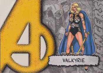 2012 Upper Deck Marvel Beginnings S2 - Avengers Die Cut #A-40 Valkyrie Front