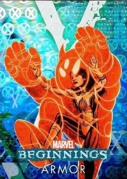 2012 Upper Deck Marvel Beginnings S2 - X-Men Hologram #H-45 Armor Front