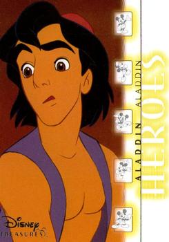 2003 Upper Deck Disney Treasures #2 Aladdin Front