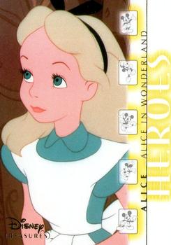 2003 Upper Deck Disney Treasures #3 Alice Front