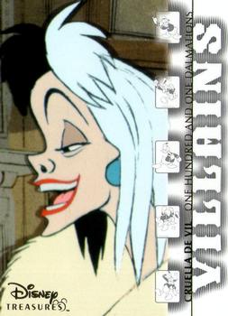 2003 Upper Deck Disney Treasures #110 Cruella De Vil Front