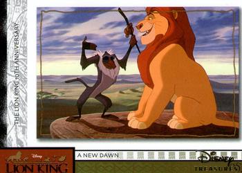 2003 Upper Deck Disney Treasures - The Lion King 10th Anniversary #LK1 A New Dawn Front