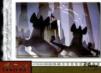 2003 Upper Deck Disney Treasures - The Lion King 10th Anniversary #LK4 A Treacherous Plan Front