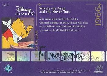 Details about   2003 UPPER DECK DISNEY TREASURES WINNIE THE POOH FILMOGRAPHY CARD WP44
