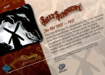 2003 Upper Deck Disney Treasures - Silly Symphonies Feature Celebration #S-07 The Old Mill Back