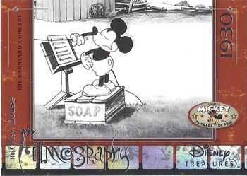 2004 Upper Deck Disney Treasures: Mickey - Celebrate 75 Years of Fun #MC8 The Barnyard Concert Front