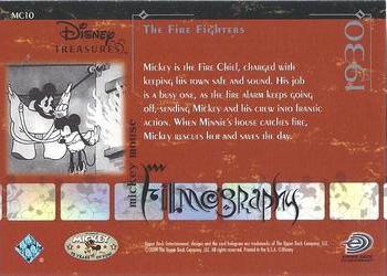 2004 Upper Deck Disney Treasures: Mickey - Celebrate 75 Years of Fun #MC10 The Fire Fighters Back