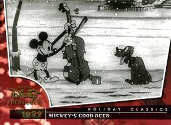 2004 Upper Deck Disney Holiday Treasures #HT-2 Mickey's Good Deed Front