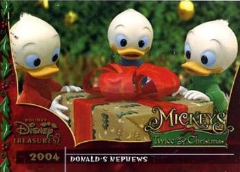 2004 Upper Deck Disney Holiday Treasures #HT-46 Donald's Nephews Front