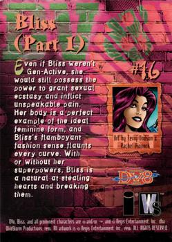 1996 WildStorm DV8 #16 Bilss (Part 1) Back