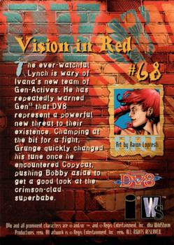 1996 WildStorm DV8 #68 Vision in Red Back