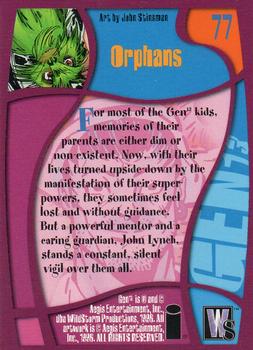 1996 WildStorm Gen 13 Series 2 #77 Orphans Back