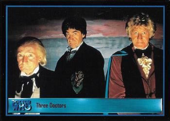 2001 Strictly Ink Doctor Who The Definitive Series 2 #15 The Three Doctors Front