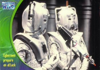 2002 Strictly Ink Doctor Who The Definitive Series 3 #7 Cybermen prepare an attack Front