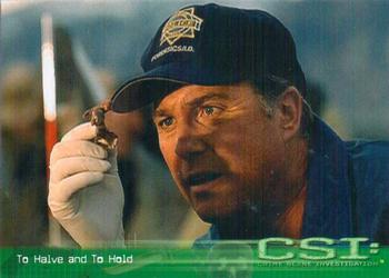 2003 Strictly Ink CSI Series 1 #14 To Halve and To Hold Front