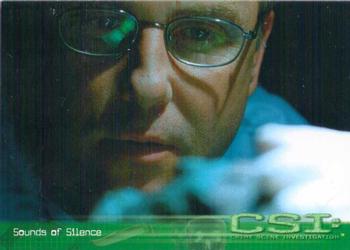 2003 Strictly Ink CSI Series 1 #20 Sounds of Silence Front