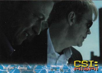 2004 Strictly Ink CSI Miami Series 1 #50 MIA/NYC - Nonstop Front