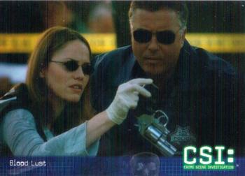 2004 Strictly Ink CSI Series 2 #10 Blood Lust Front