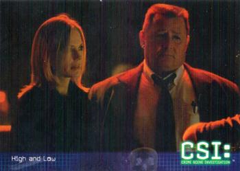 2004 Strictly Ink CSI Series 2 #11 High and Low Front
