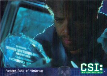 2004 Strictly Ink CSI Series 2 #14 Random Acts of Violence Front