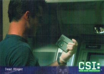 2004 Strictly Ink CSI Series 2 #45 Dead Ringer Front