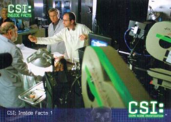 2004 Strictly Ink CSI Series 2 #55 Inside Facts 1 Front