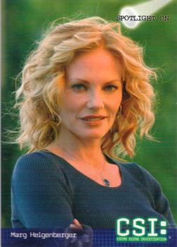 2004 Strictly Ink CSI Series 2 #58 Marg Helgenberger Front