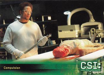 2006 Strictly Ink CSI Series 3 #34 Compulsion Front