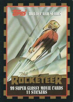 The Rocketeer #10 Topps 1991 Trading Card Sticker 