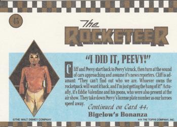 1991 Topps The Rocketeer #43 