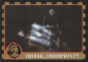 1991 Topps The Rocketeer #88 Lothar...Triumphant?! Front
