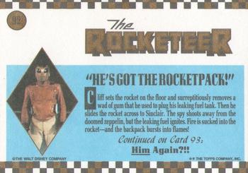 1991 Topps The Rocketeer #92 