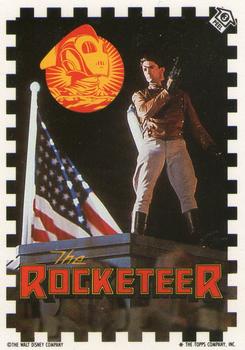 1991 Topps The Rocketeer - Stickers #3 3rd row left Front