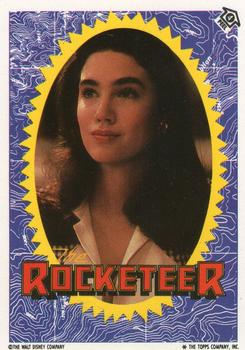 1991 Topps The Rocketeer - Stickers #4 4th row left Front
