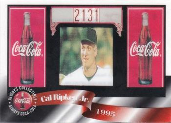 1996 Score Board Coca-Cola Sprint Phone Cards #5 Cal Ripken Jr. Front