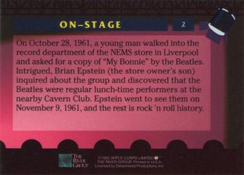 1993 The River Group The Beatles Collection #2 On october 28, 1961, a young man walked into the record Back