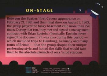 1993 The River Group The Beatles Collection #5 Between the Beatles' first Cavern appearance on Februar Back