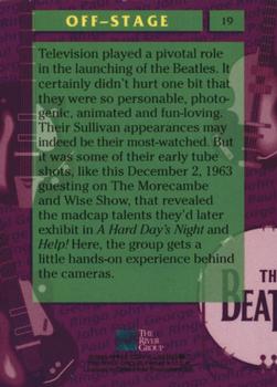 1993 The River Group The Beatles Collection #19 Television played a pivotal role in the launching of th Back