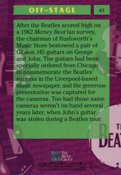 1993 The River Group The Beatles Collection #43 After the Beatles scored high on a 1962 Mersey Beat fan Back