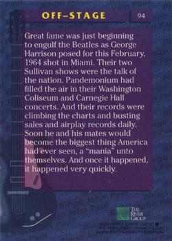 1993 The River Group The Beatles Collection #94 Great fame was just beginning to engulf the Beatles as Back