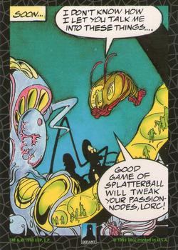 1993 River Group Plasm Zero #10 You die to feed the Org of Plasm! Back